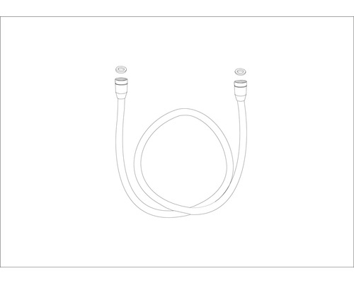 Brauseschlauch mit Dichtungen