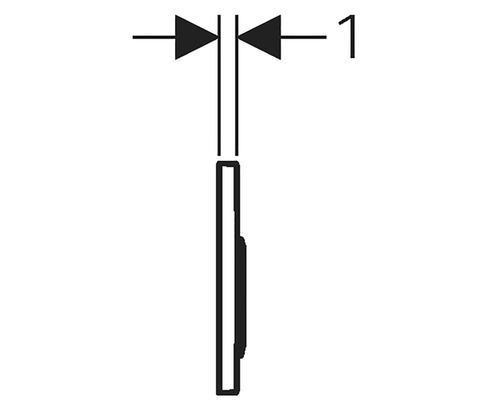 Dessin de détail d''un élément de construction avec indication des dimensions