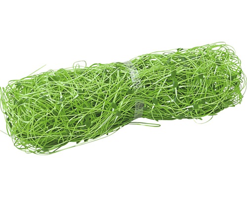 Rankstütznetz FloraSelf 5x2 m grün, Maschenweite 15 cm Zusammengebundenes Ranknetz für Pflanzen