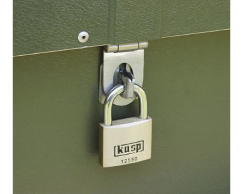 Cadenas Kasp sur une boîte