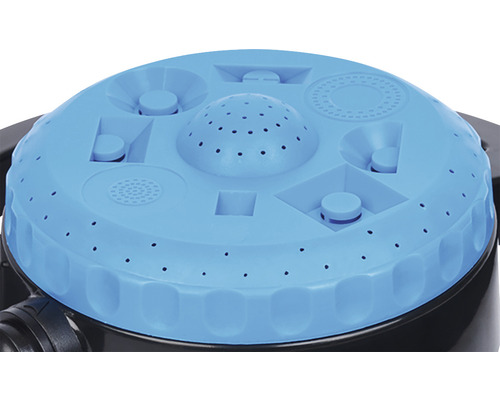 Gartensprenger mit verschiedenen Sprühbildern für die Gartenbewässerung