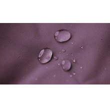 Fauteuil Sitting Point Twist Scuba aubergine 90x70x80 cm (déplié 180x70x60 cm)