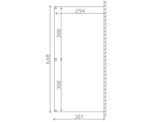 Dessin technique avec cotes d''un produit