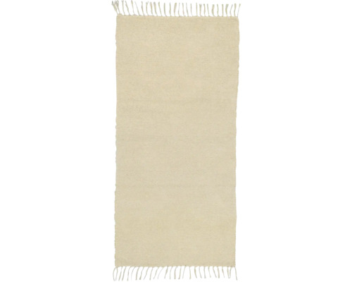Tapis en chiffon nature 60 x 120 cm Tapis en chiffon nature 60 x 120 cm