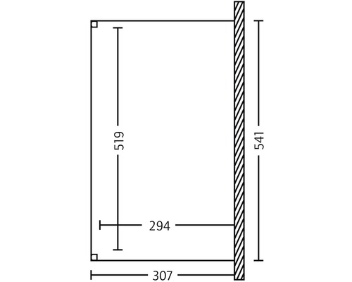 Dessin technique avec dimensions