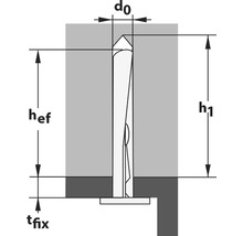 Clou pour plafond Top Tox Ø 6x35 mm, 100 pièces-thumb-2