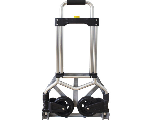 Chariot à bagages pliable en aluminium avec deux roues