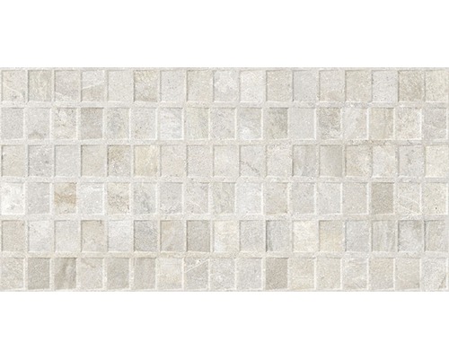 Carrelage décoratif en grès cérame fin Dover Almond 45x90 cm