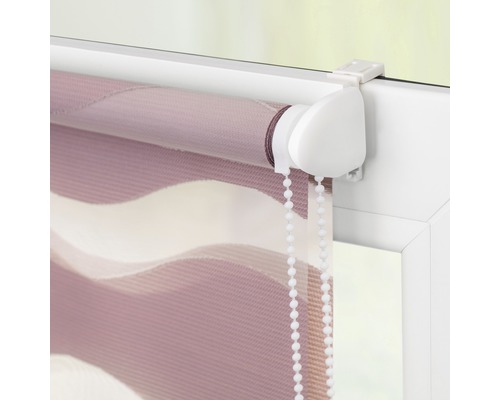 Fensterrollo mit Zugkette und Muster