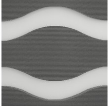 Lichtblick Doppelrollo ohne Bohren Welle anthrazit 45x150 cm inkl. Klemmträger