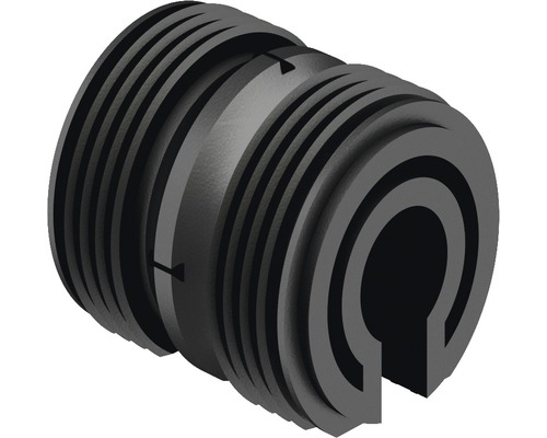 Raccord de tuyau avec rainures