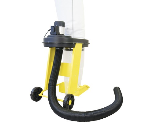 Mobile Holzstaubabsauganlage mit Absaugschlauch