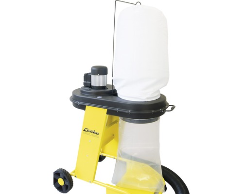 Absauganlage mit Staubsack für Werkstätten