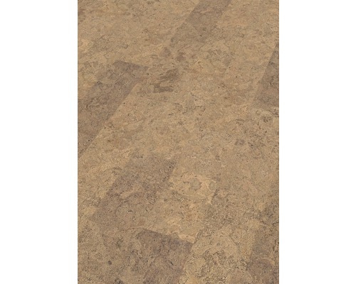 Nahaufnahme eines Korkbodenbelags mit natürlicher Musterung.