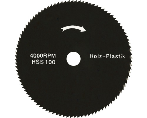 Lame de scie circulaire pour bois et plastique, 4000 tours par minute