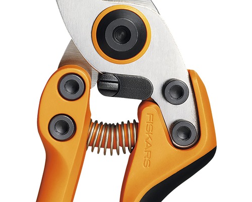 Vue détaillée d''un sécateur Fiskars