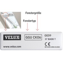 VELUX Vorteils-Set Hitzeschutz-Markise transparent schwarz und Verdunkelungsrollo weiß DOP C02 1025S-thumb-5