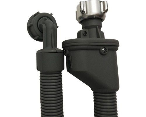 Kit de raccordement pour lave-vaisselle avec tuyau d''évacuation