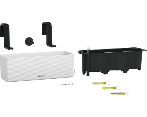 Lechuza Balconera Cottage 80 kit complet avec système d''arrosage et accessoires