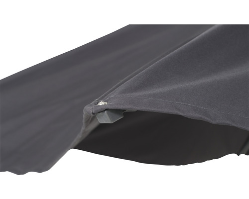 Gros plan d''un store gris.