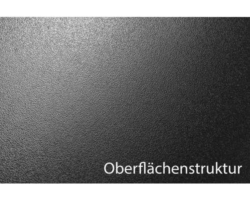 Nahaufnahme einer schwarzen Oberfläche mit Struktur