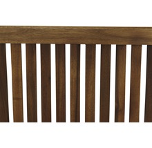 Banc de jardin Siena Garden Paleros 3 places acacia marron