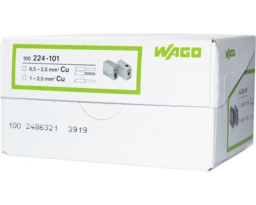 Boîte de bornes de connexion Wago