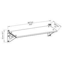 Étagère de travail Palram – Canopia pour remise à outils Skylight