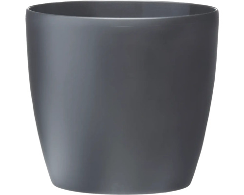 Cache-pot elho Brussels en plastique Ø 25 h 23 cm anthracite