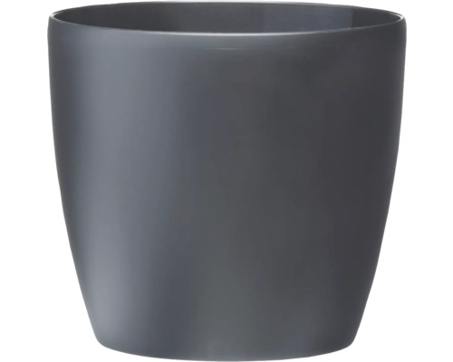 Cache-pot elho Brussels en plastique Ø 30 h 27 cm anthracite