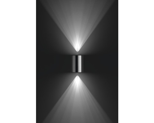 Applique murale avec faisceaux lumineux vers le haut et vers le bas