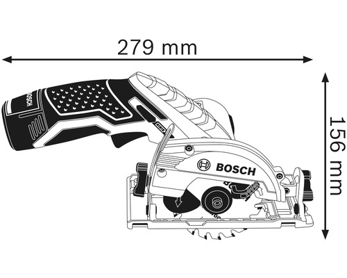 Bosch Professional Batterie de rechange GBA 12 V Li (2.0 Ah) - HORNBACH