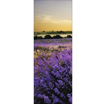 Tableau en verre Beautiful Lavendel set de 3 3x 30x80 cm GLA919