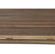 Detailansicht einer Holzterrasse