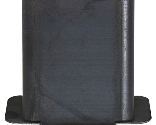 Metallpfosten mit Fussplatte