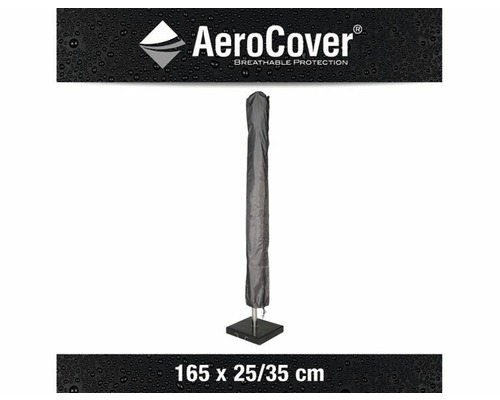 Aerocover Schutzhülle für Sonnenschirme, Größe 165 x 25/35 cm