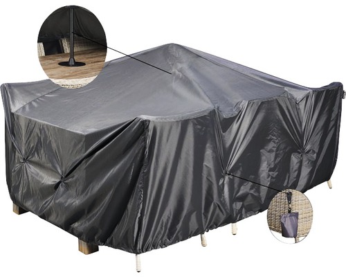 Housse de protection pour meubles de jardin pour protéger des intempéries