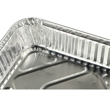 Detailaufnahme vun enger Oplaufform aus Aluminium