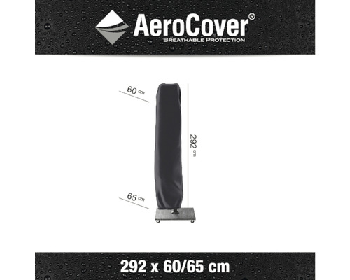 Schutzhülle für Sonnenschirm mit den Maßen 292 x 60/65 cm