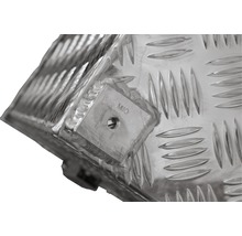 Coffre en tôle d'aluminium striée R250 Alutec 1022x520x525 mm aluminium-thumb-3