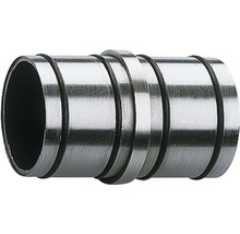 Rohrverbinder aus Metall mit Dichtungsringen