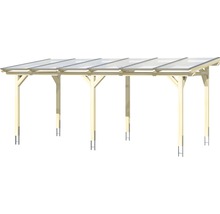 Toiture pour terrasses Siena 648x300 cm, naturel