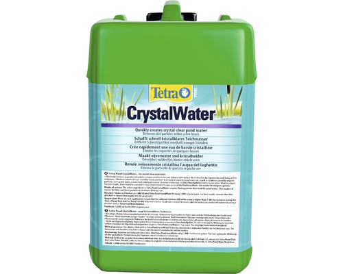 Tetra Crystal Water zur schnellen Klärung von Gartenteichwasser