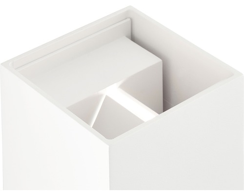 Gros plan d''une lampe cube blanche