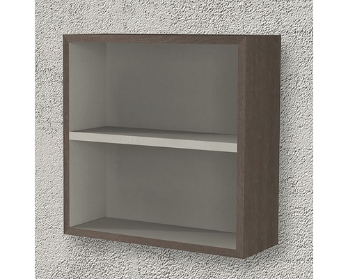 Étagère murale avec deux compartiments de rangement