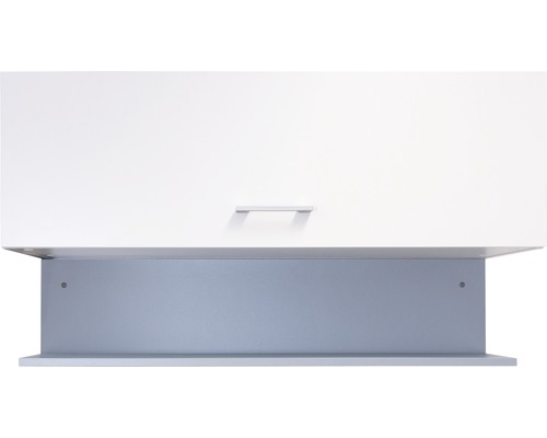 Armoire suspendue avec une porte et une poignée
