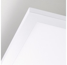 Panneau LED 40W 4000 lm 2700 K blanc chaud HxLxP 50x1200x300 mm Buffi blanc-thumb-5