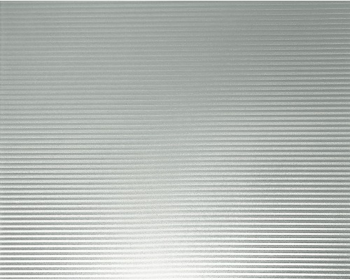 d-c-fix® Glasdekorfolie selbstklebend Stripes 67,5x200 cm Aluminiumplatte mit horizontaler Riffelung