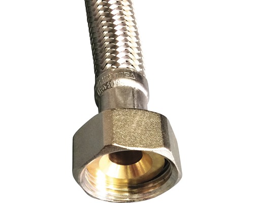 Flexibler Panzerschlauch mit Messinganschluss