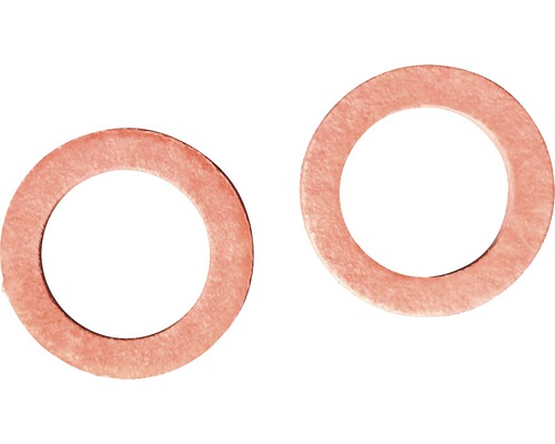 Zwei Kupferdichtungen
